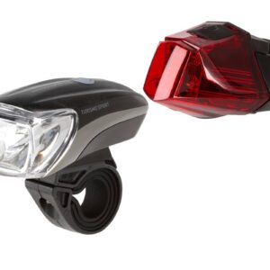 Zestaw lampek rowerowych TURISMO SPORT SET 130 lm